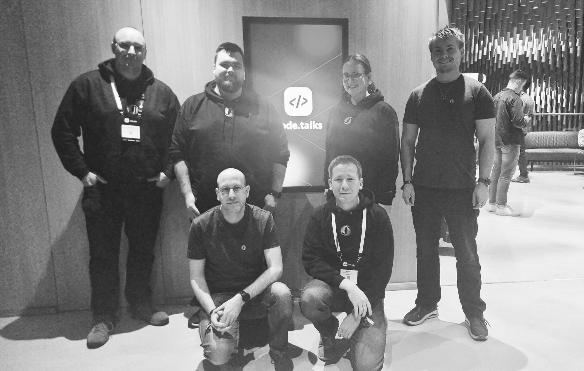 Das Team der OtherSite auf den code.talks